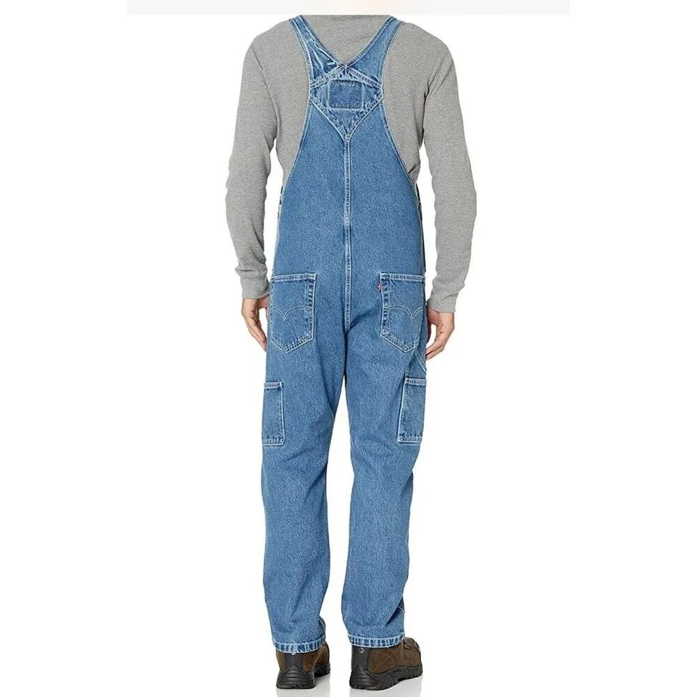 Levi's Hi-Ball Overalls Stone Wash Anson Levi Strauss and Co. (Men's Size XL )